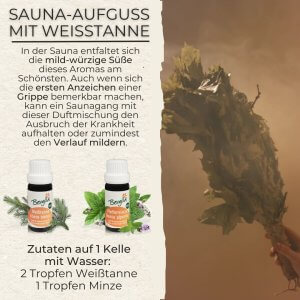 DIY-Sauna-Aufguss mit Weißtanne