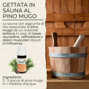 Fai da te - gettata in sauna al pino mugo