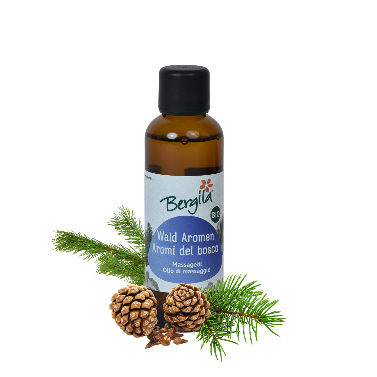 Massageöl -Wald Aromen bio 